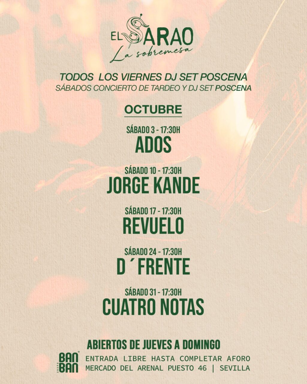 Instagram post from lasabatica_sevilla. This post is in position 3.